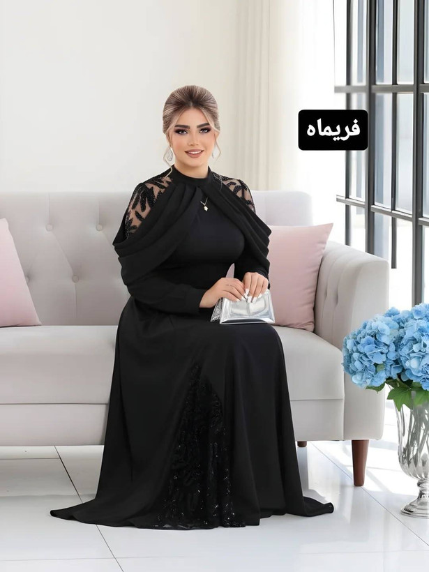 پیراهن مجلسی مدل فریماه تا سایز ۵۰