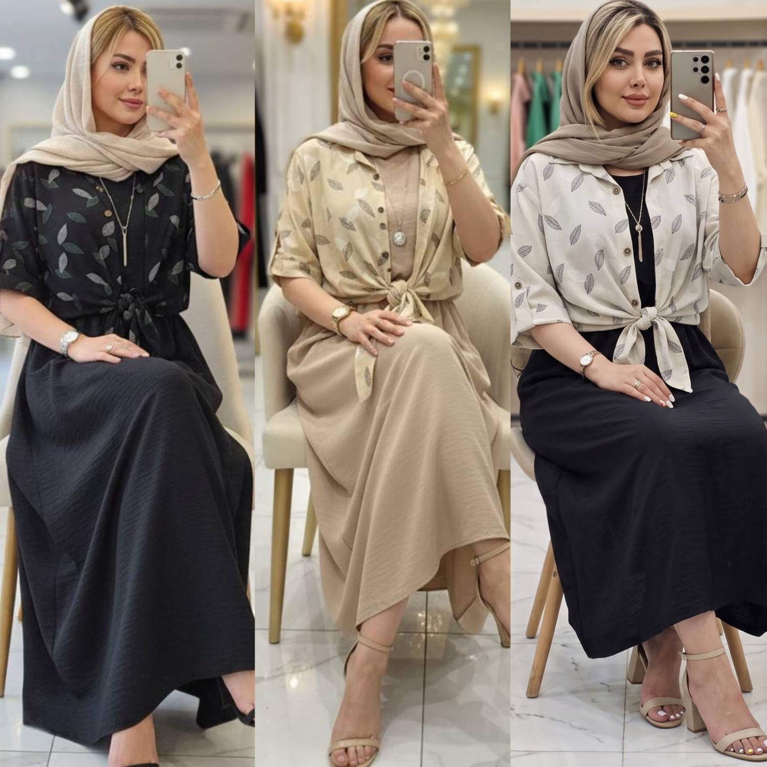 ست شومیز سارافون شانتون مدل شایلی تا سایز 48
