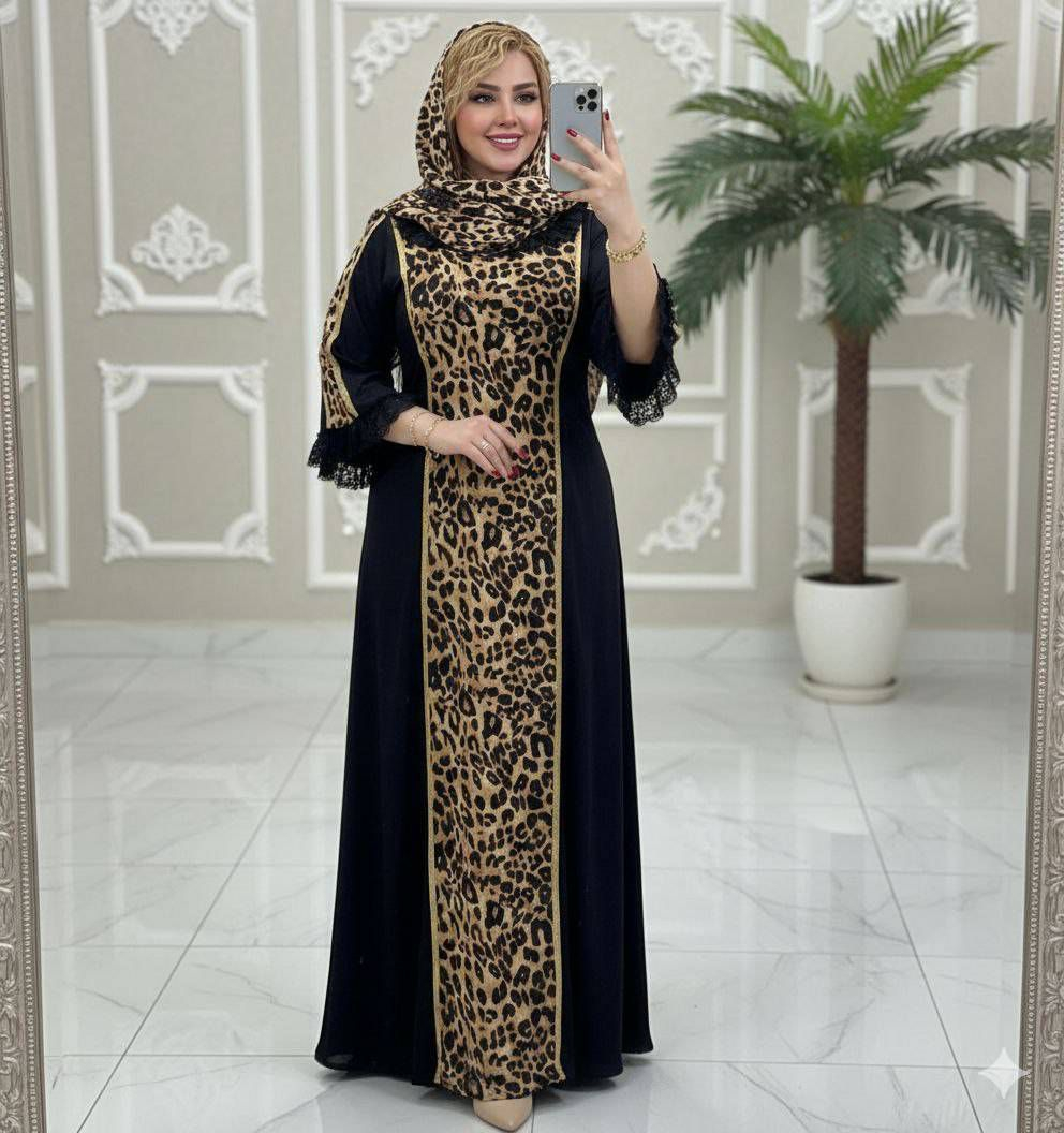 پیراهن ماکسی الیزه مدل تینا تا سایز 50/52
