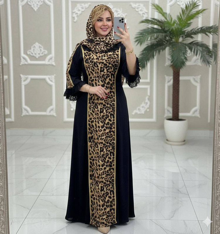 پیراهن ماکسی الیزه مدل تینا تا سایز 50/52