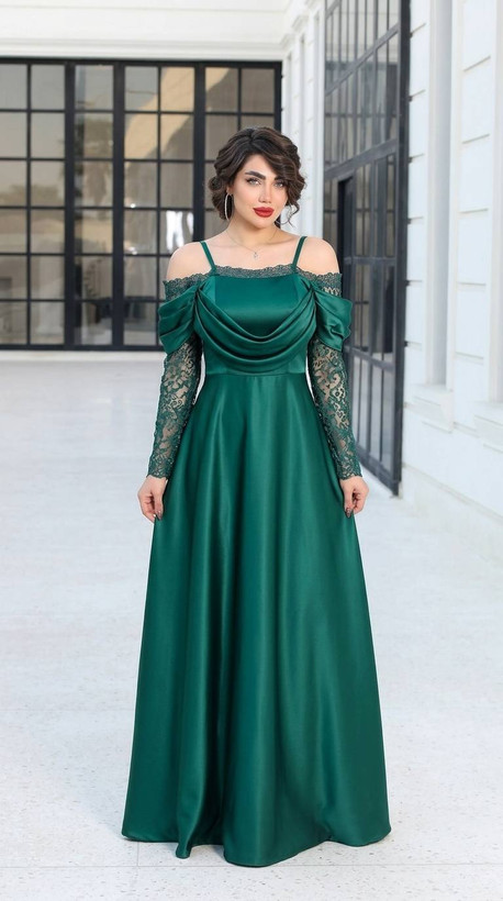پیراهن مجلسی ساتن زارا مدل پرنسا تا سایز 48