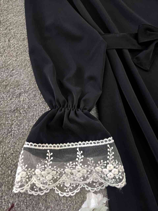 پیراهن عبایی الیزه با کیفیت مدل محبوبه تا سایز ۵۰