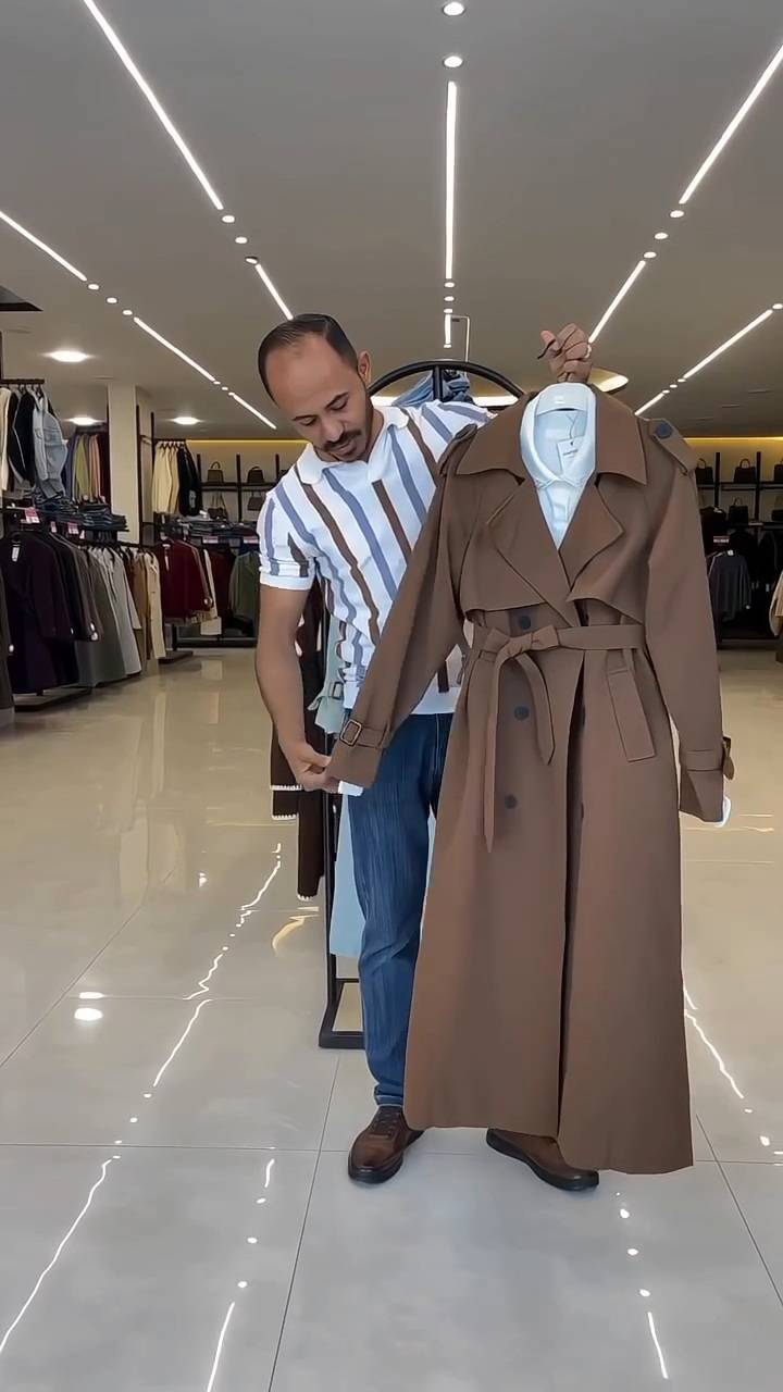 مانتو بارونی کتان تی سی تا سایز ۵۰ مدل لیلا