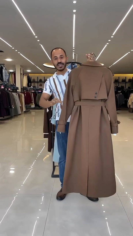 مانتو بارونی کتان تی سی تا سایز ۵۰ مدل لیلا